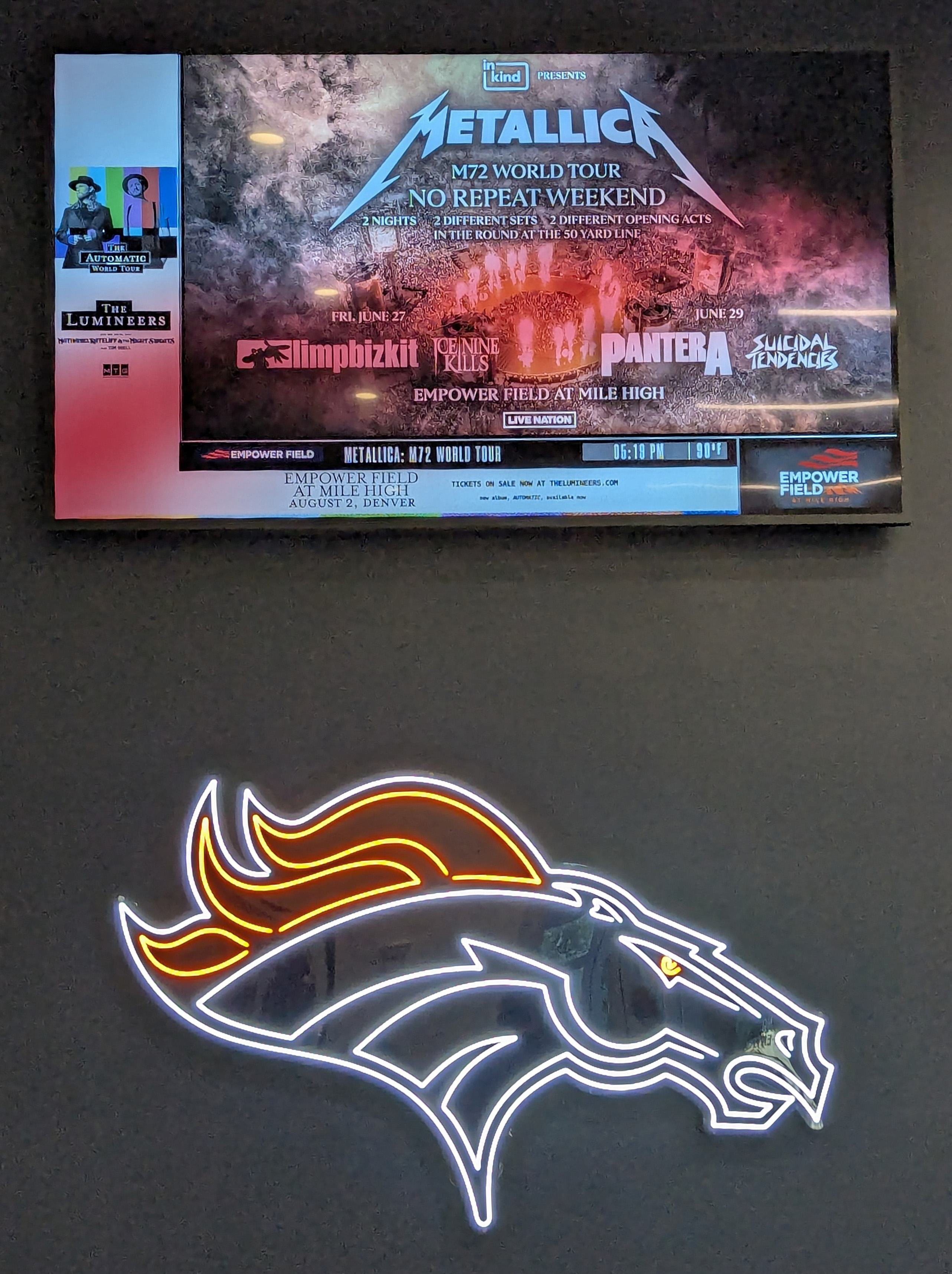 Metallica, Empower Field, Denver, Colorado